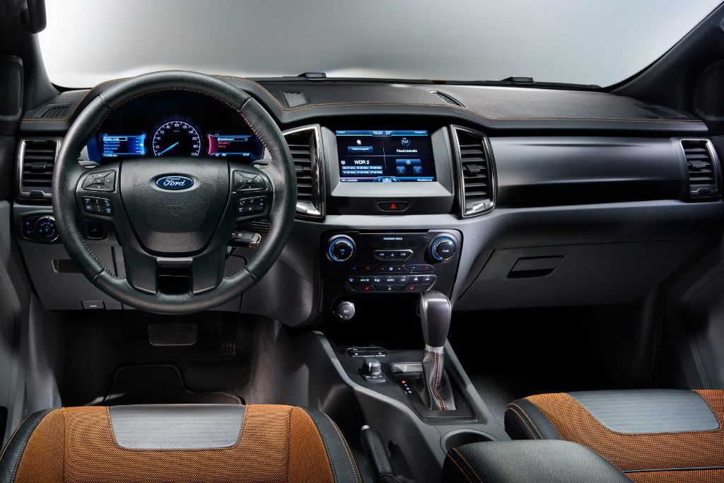 Ford Ranger Wildtrak 2016 interior