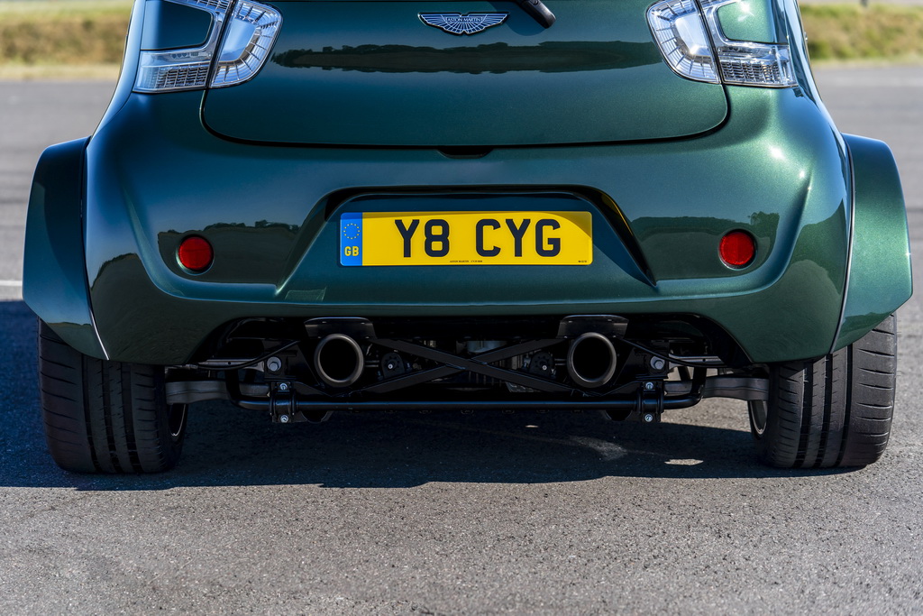 Aston Martin V8 Cygnet back
