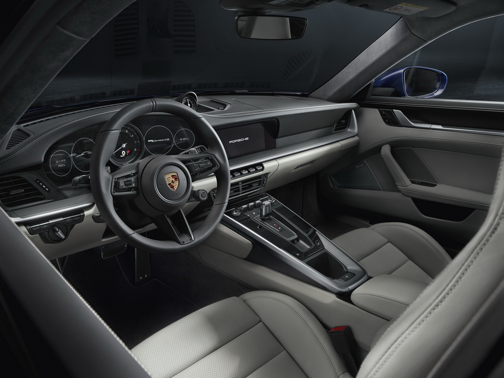 Νέα Porsche 911 interior