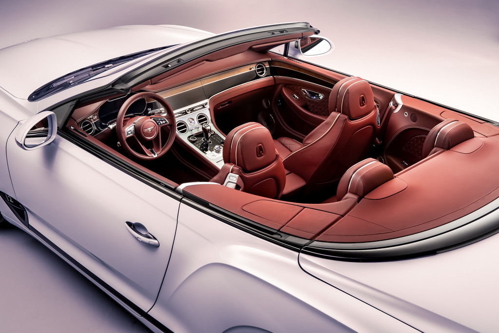 Bentley Continental GT Convertible interior details