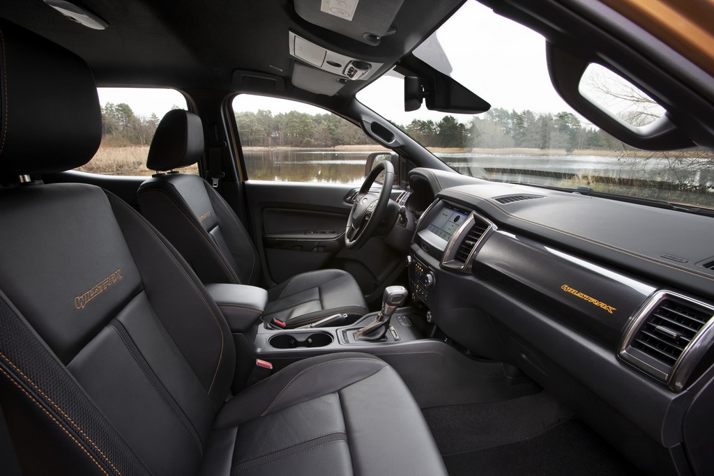 Νέο Ford Ranger interior