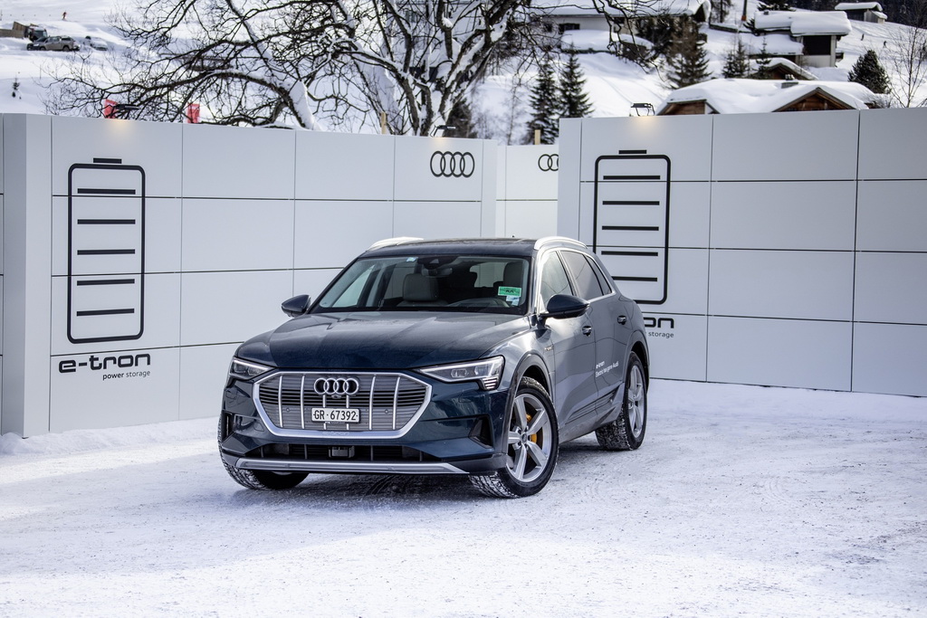 Audi e-tron, WEF DAVOS 2019