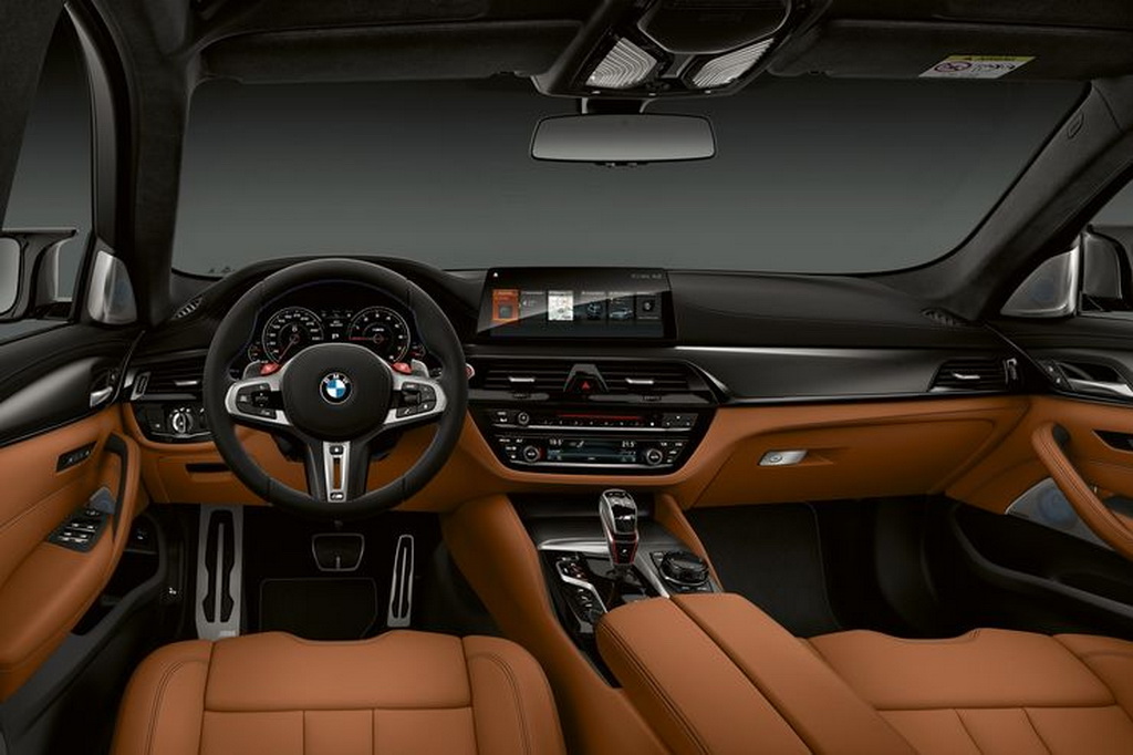 BMW M5 Competition 2018 interior