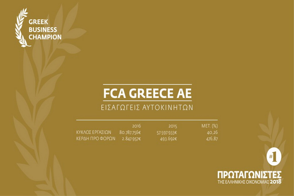 Η FCA Greece Greek Business Champions (2)