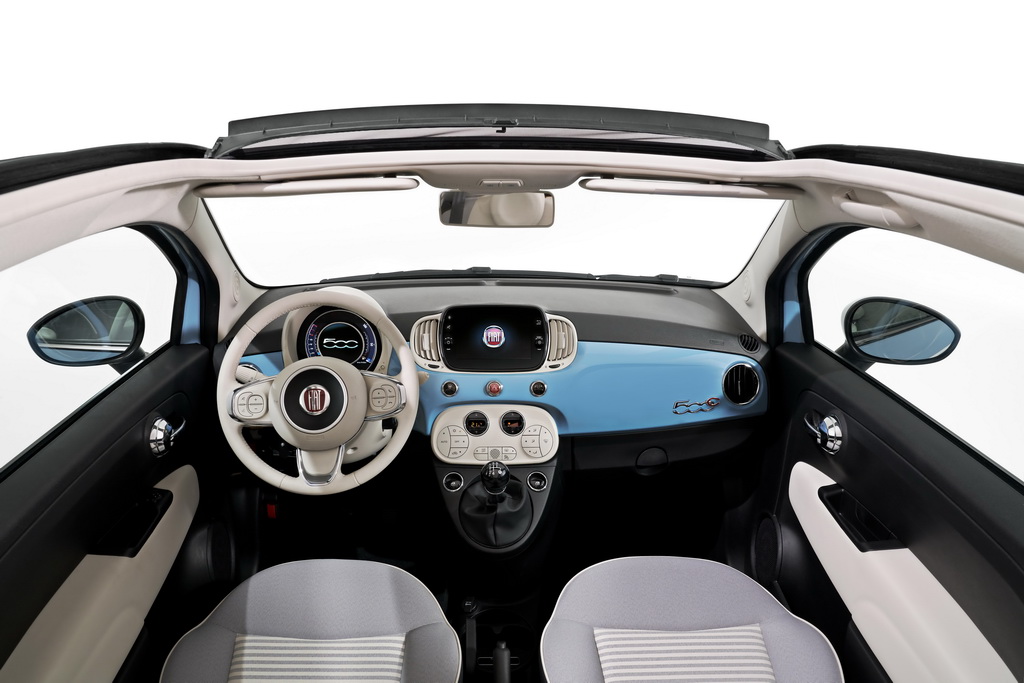 Νέο Fiat 500 Spiaggina '58 interior