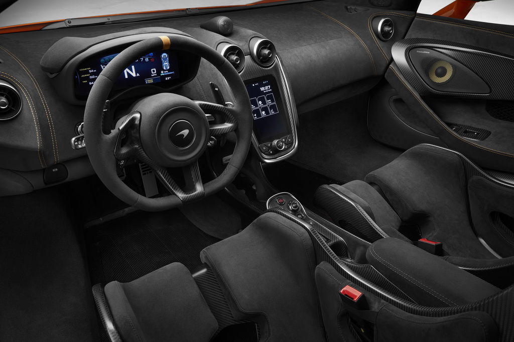 McLaren 600LT interior