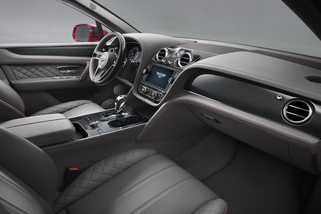 Bentley Bentayga V8 interior