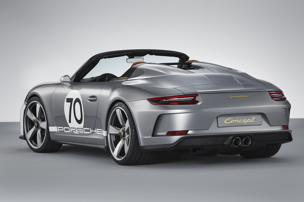 Porsche 911 Speedster Concept back