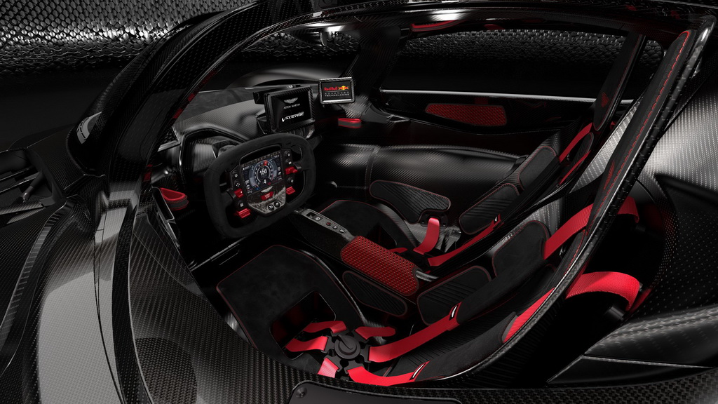 Aston Martin Valkyrie με AMR Track Performance interior 1