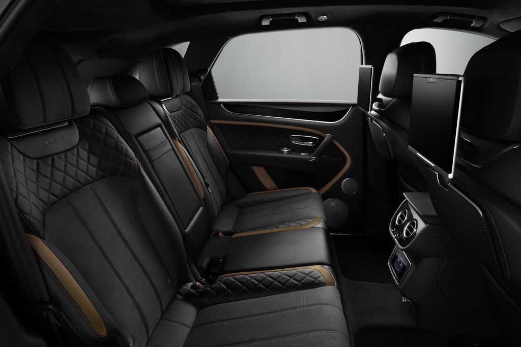 Bentley Bentayga Speed interior 2