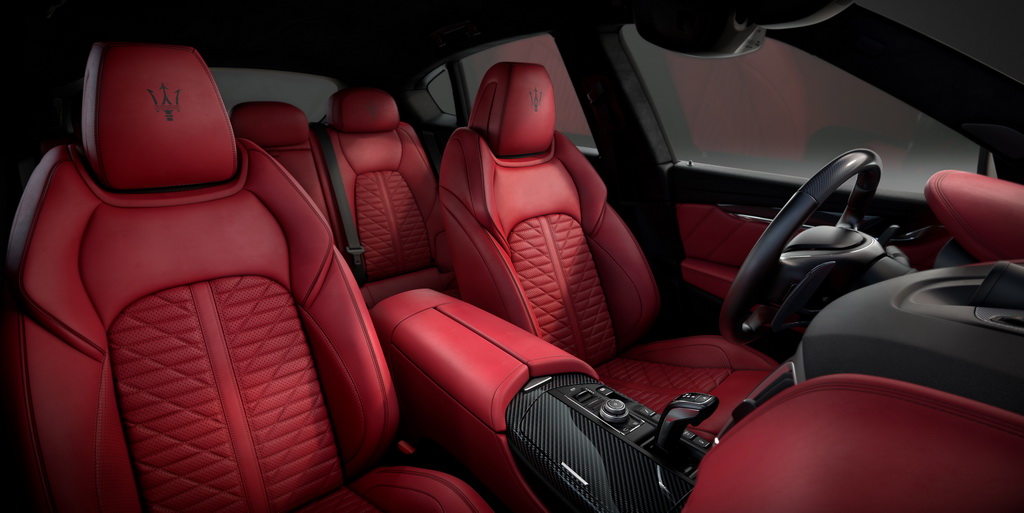 Maserati Levante Vulcano Limited Edition interior