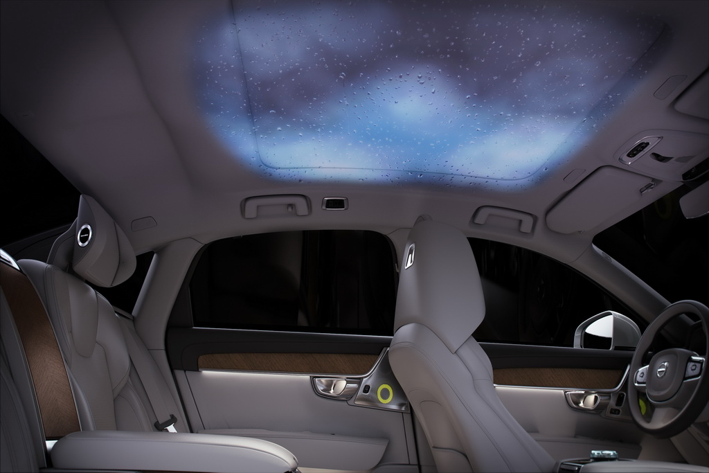 Volvo S90 Ambience concept interior details