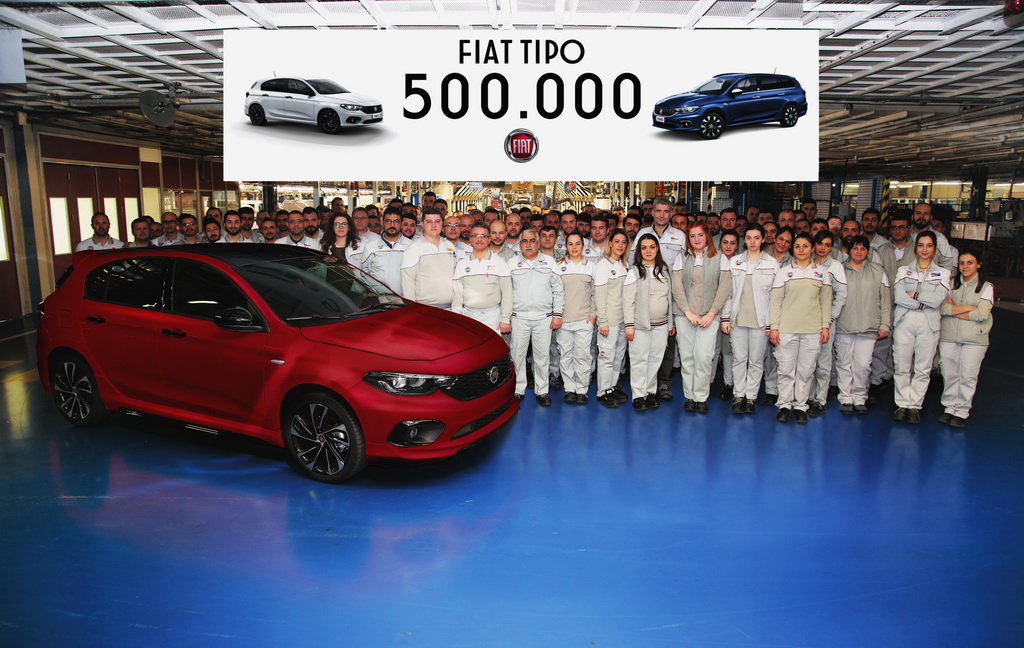 Το Fiat Tipo ξεπέρασε τις 500.000 μονάδες