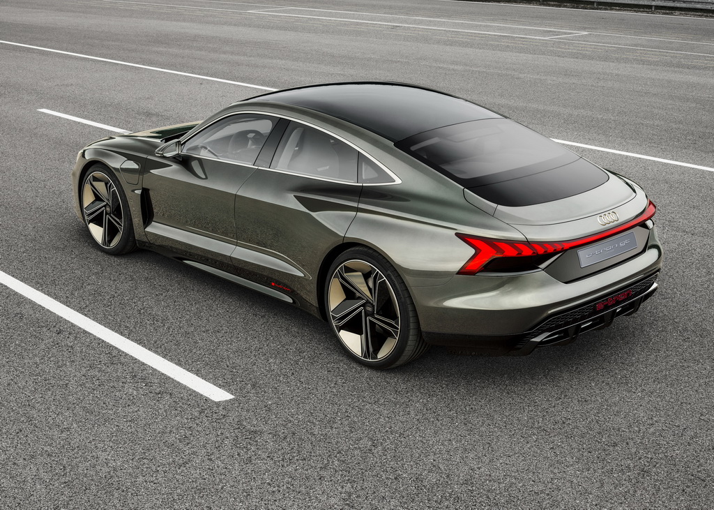 Audi e-tron GT concept back