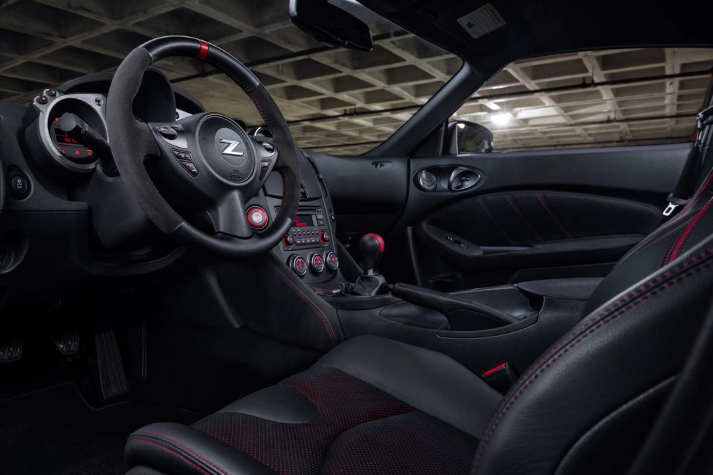 Nissan 370Z 50th Anniversary Edition interior