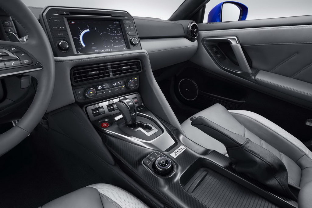 Nissan GT-R 50th Anniversary Edition interior