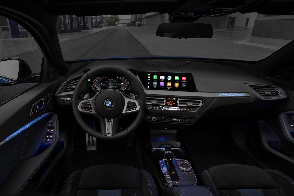 Νέα BMW Σειρά 1 interior look