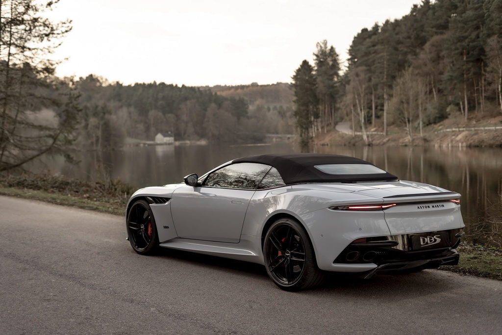 Aston Martin DBS Superleggera Volante back