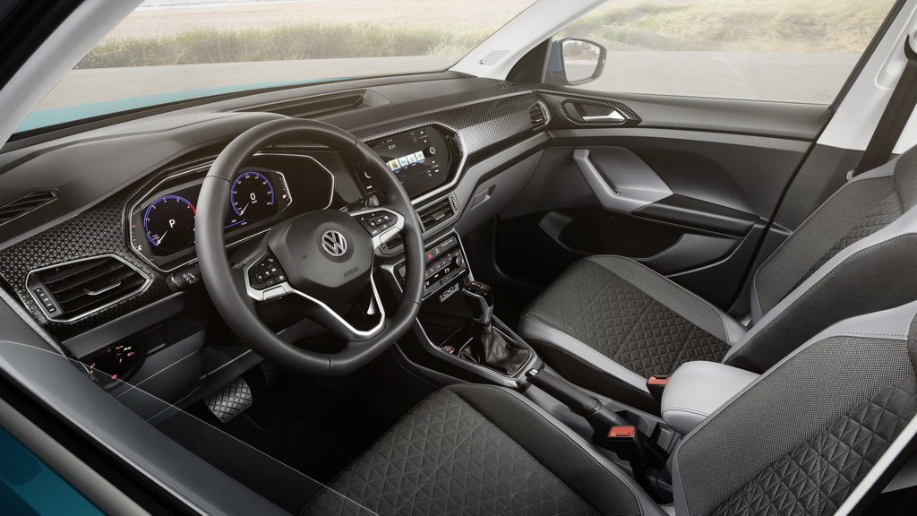 VW T-Cross interior look