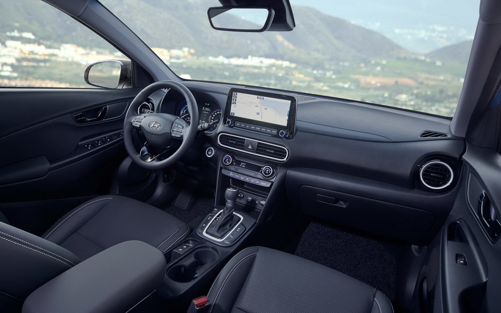 Νέο Hyundai Kona Hybrid interior