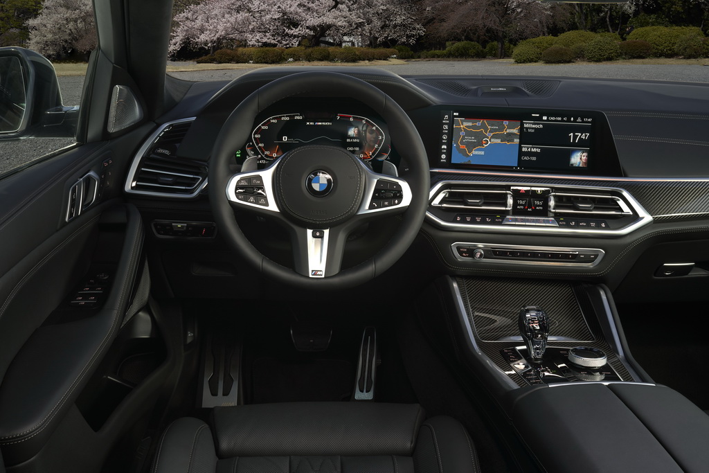 Νέα BMW X6 cockpit