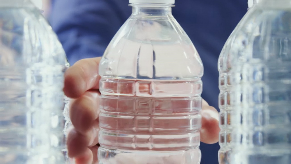 Ford Recycles Plastic Bottles