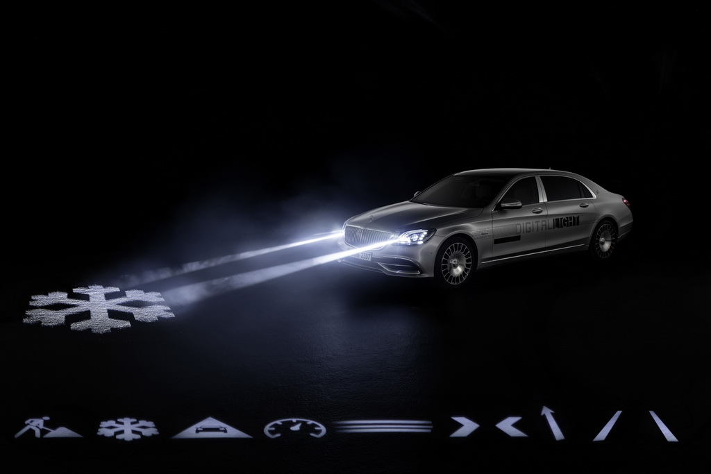 Mercedes Maybach S-Class με Digital Light