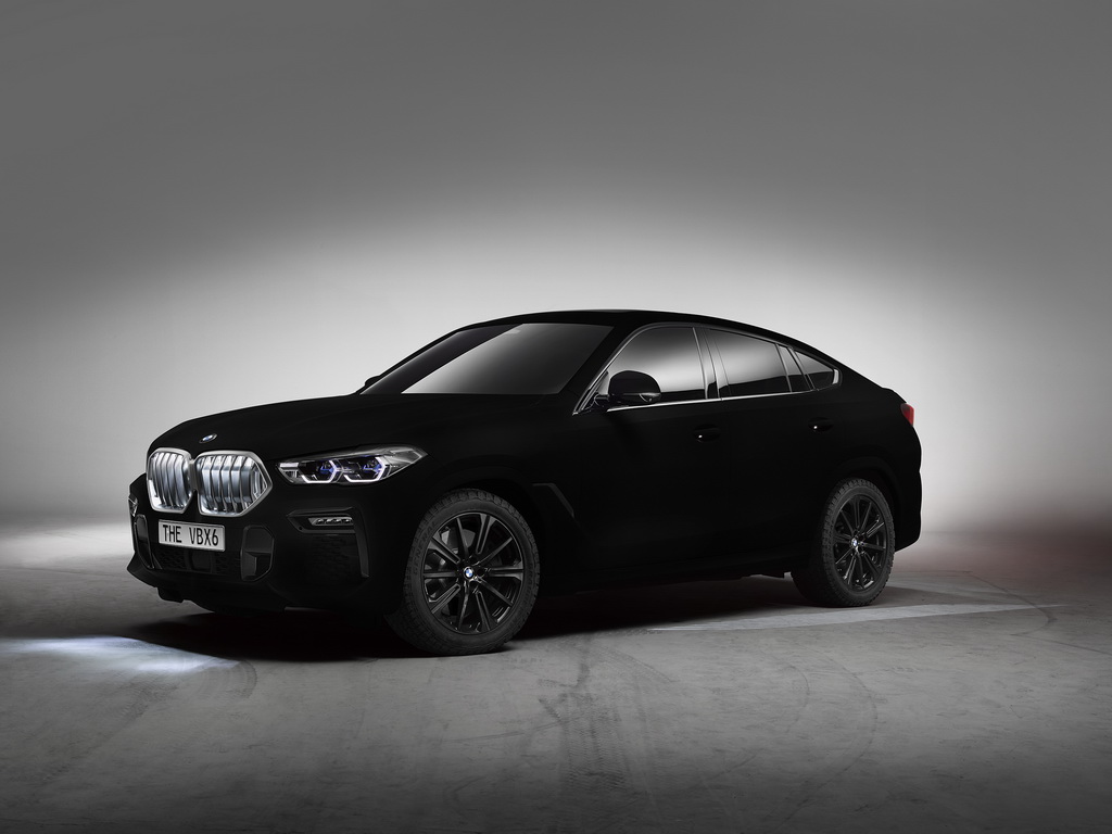 BMW X6 σε απόχρωση Vantablack