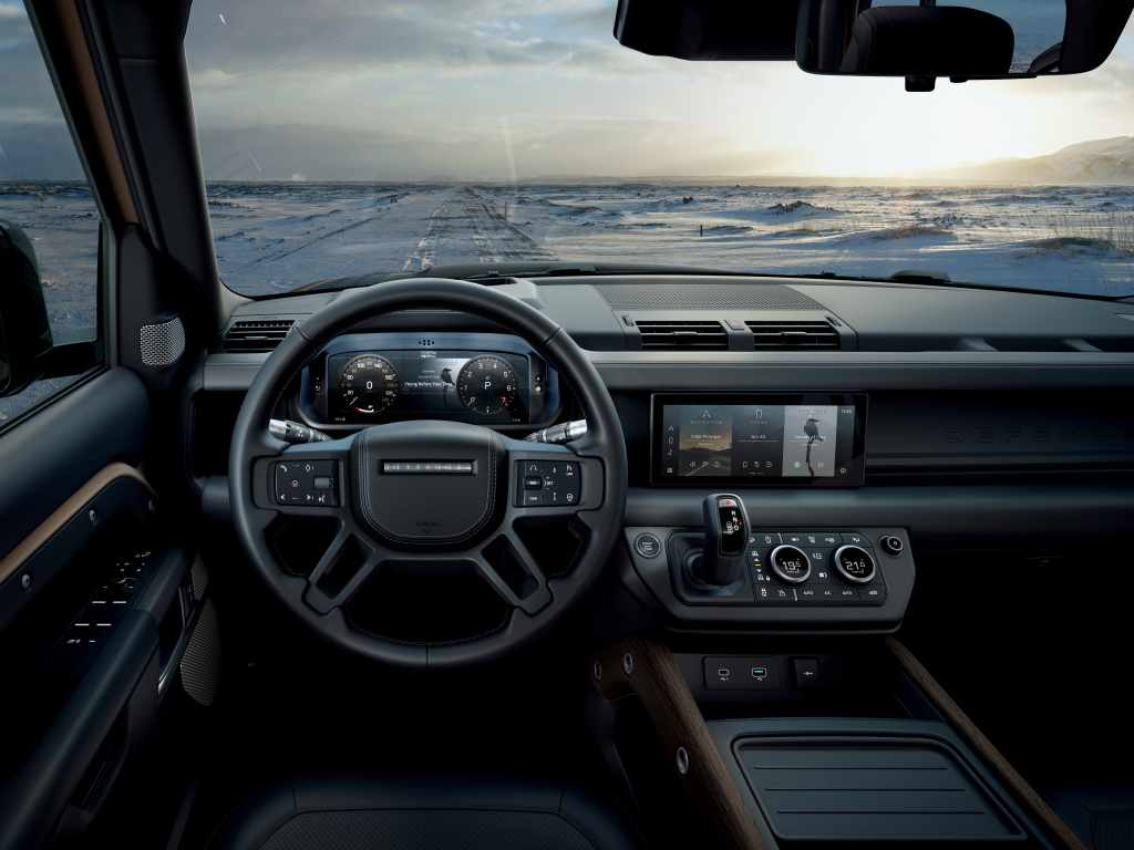 Cockpit Land Rover Defender
