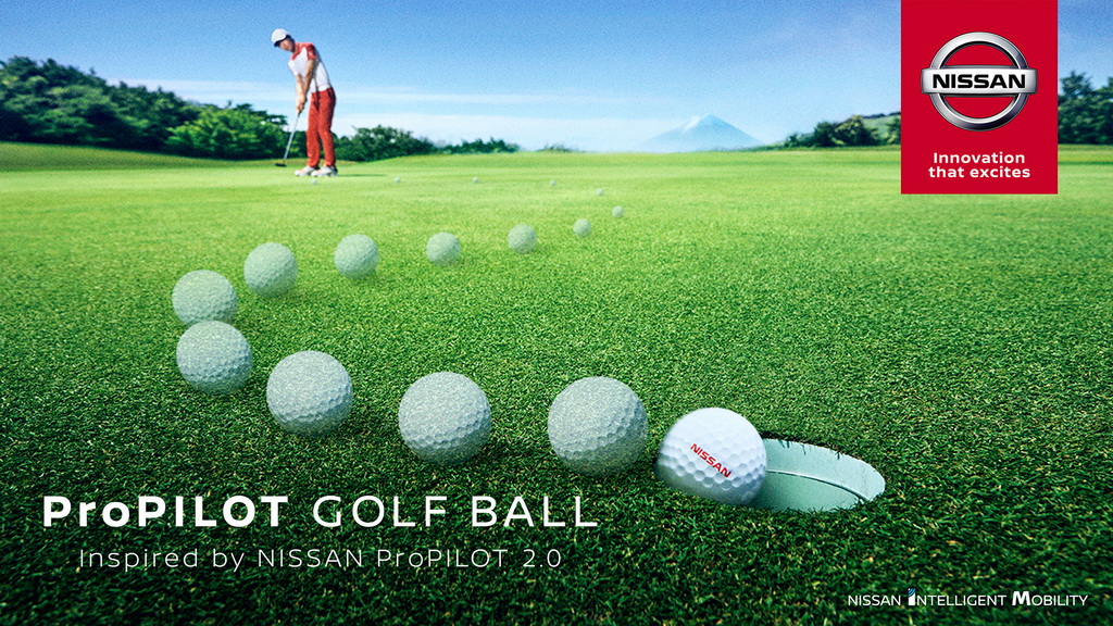 ProPILOT Golf Ball από τη Nissan