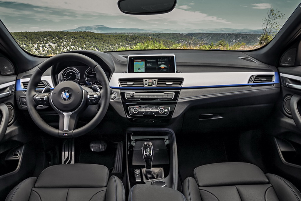 BMW X2 interior look