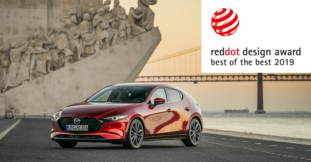Το Mazda3 αναδείχθηκε Red Dot Best of the Best 2019