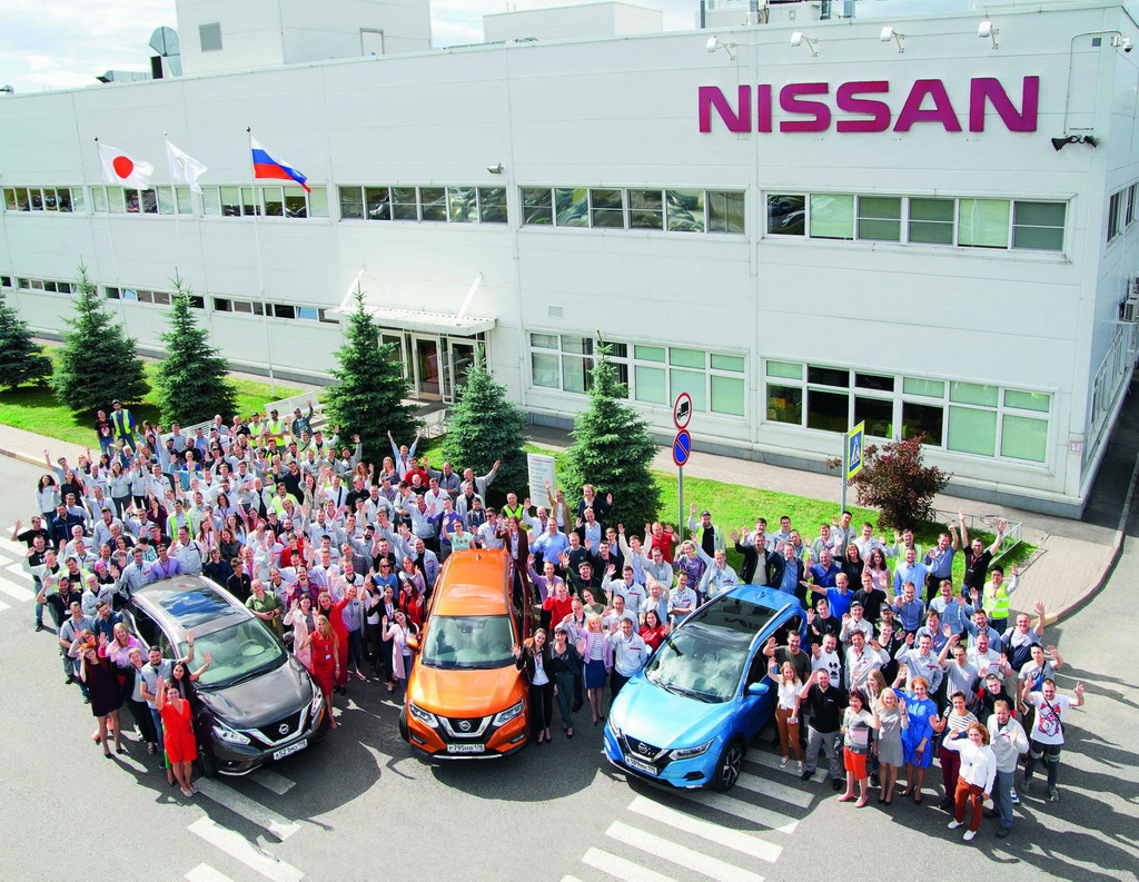 Η Nissan κλείνει 10 χρόνια στην Αγία Πετρούπολη