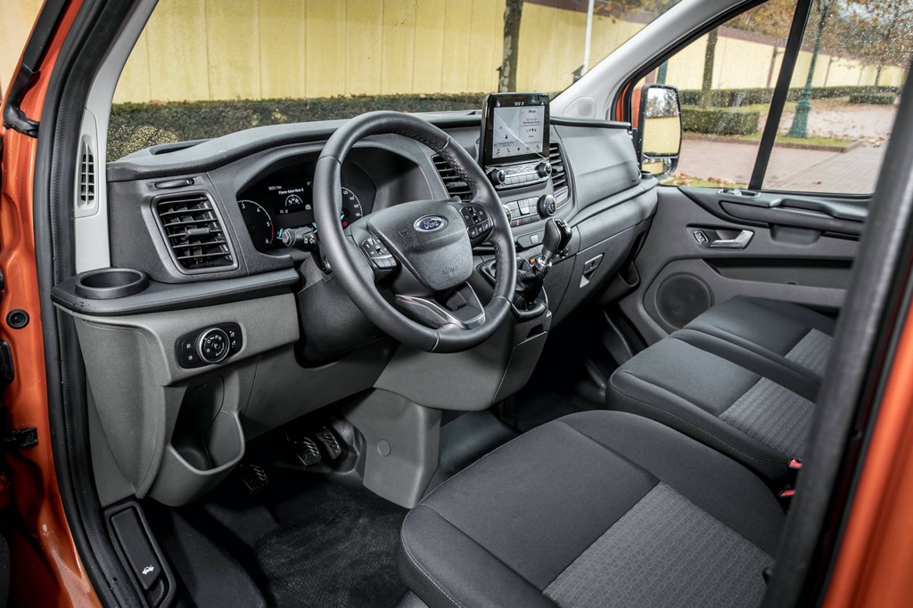 Ford Transit Custom interior look