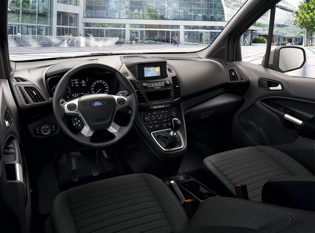 Ford Transit Connect interior look