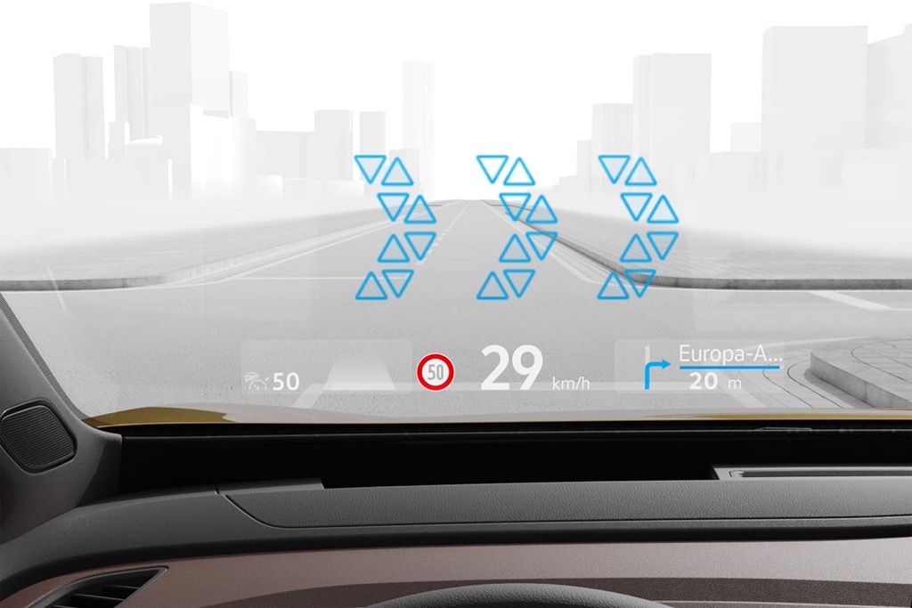 Head-up display augmented reality