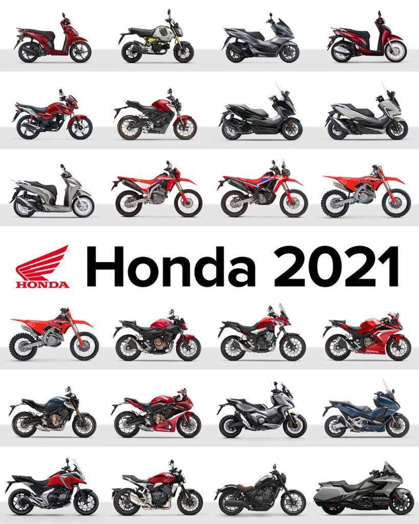 Νέος τιμοκατάλογος και αναβαθμισμένη γκάμα μοτοσικλετών Honda