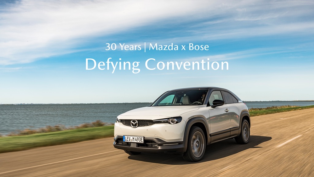 Mazda και Bose συνεχίζουν τη συνεργασία τους