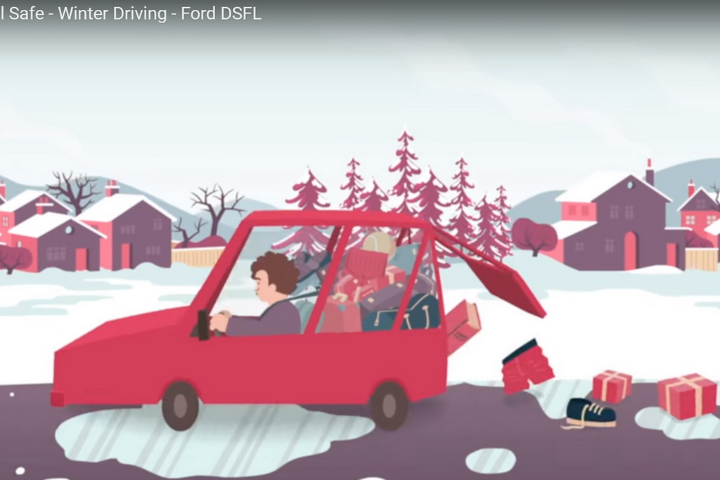 Η Ford δίνει χειμερινές συμβουλές οδήγησης, Ford winter driving tips 1