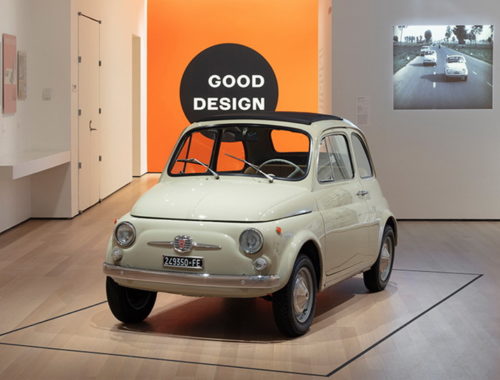 Το Fiat 500 στο Μουσείο Μοντέρνας Τέχνης της Νέας Υόρκης (1)