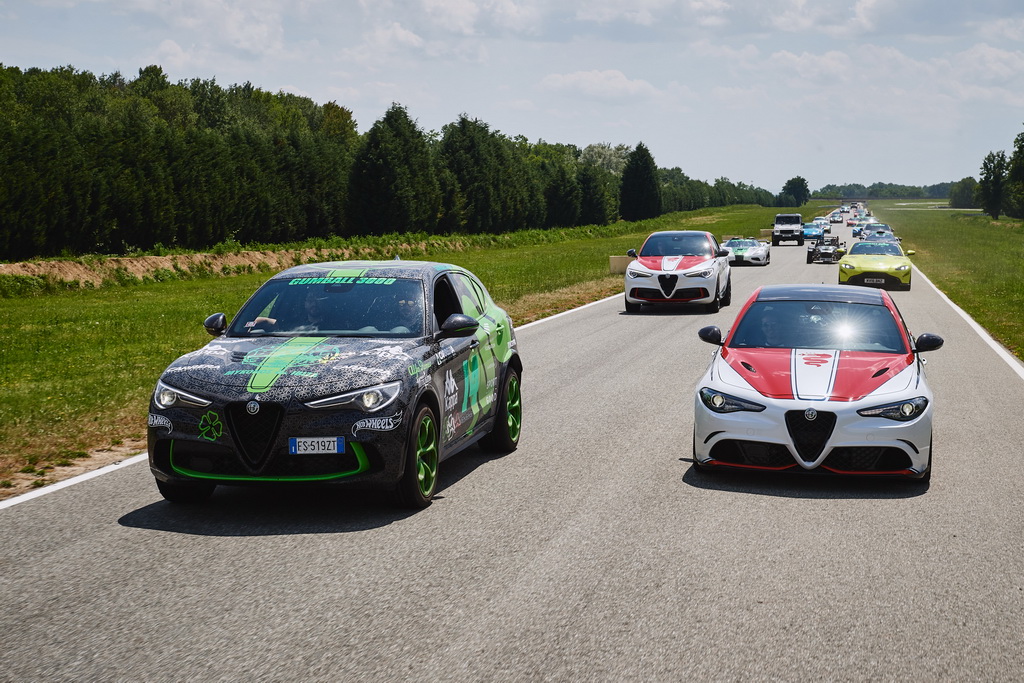 H Alfa Romeo καλωσόρισε το Gumball 3000 στο Balocco