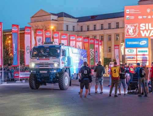 Kamaz με φυσικό αέριο στο Silk Way International Rally 2019