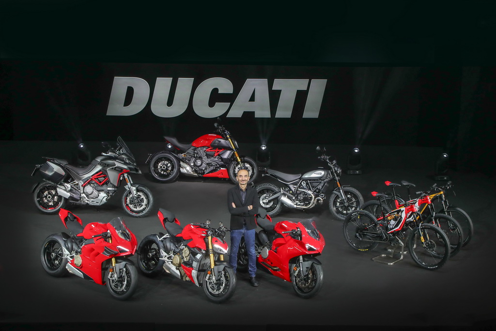 Στην EICMA 2019 οι νέες μοτοσικλέτες της Ducati