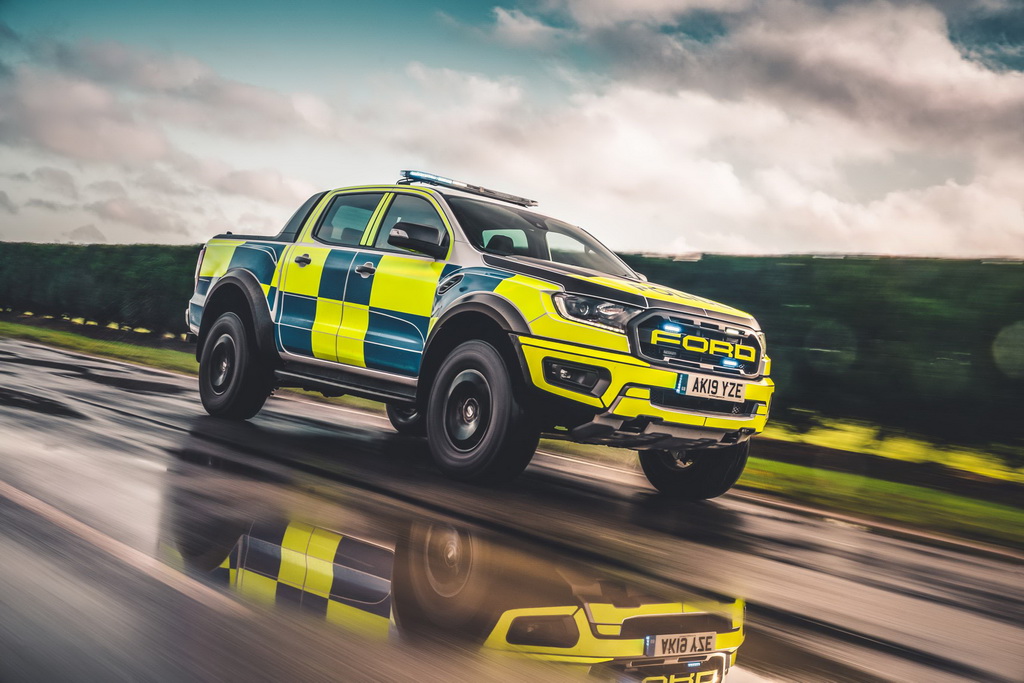 Το Ford Ranger Raptor στη διάθεση της αστυνομίας της Βρετανίας