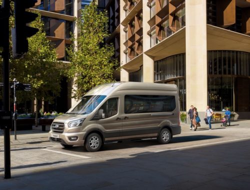 Ford Transit με νέο αυτόματο κιβώτιο 10 σχέσεων