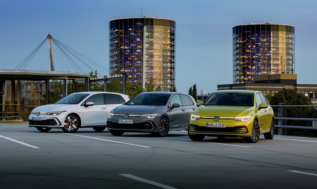 Η Volkswagen λανσάρει 5 εξηλεκτρισμένες εκδόσεις του Golf