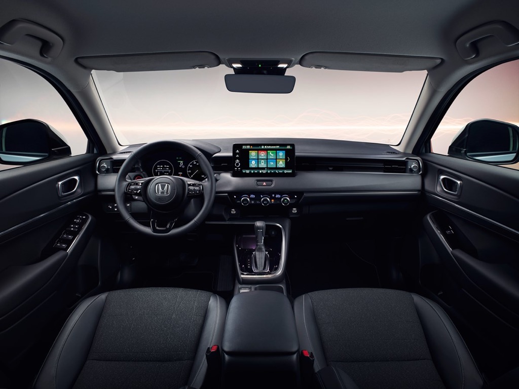Νέα πρόταση για το εσωτερικό του νέου Honda HR-V e:HEV